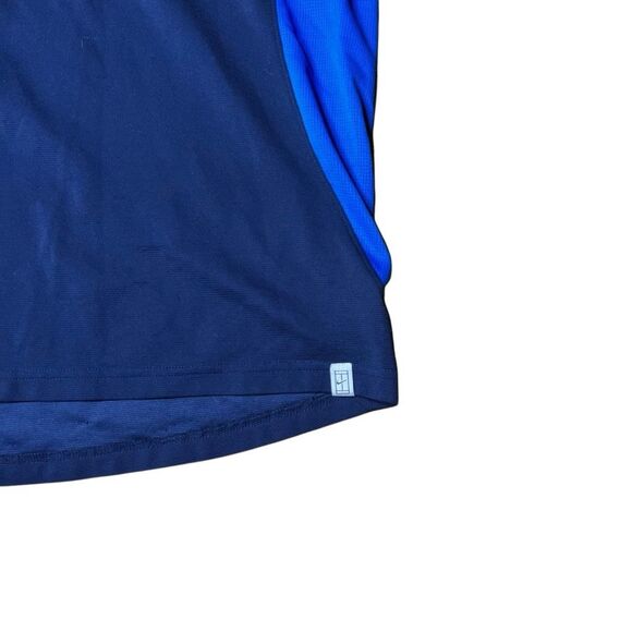 Vintage Y2K Nike Court Tennis Dri Fit Shirt Blue Medium - Picture 3 of 5